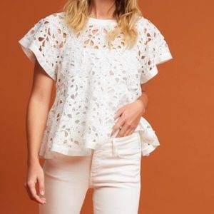 Anthropologie Remy Swing Top Sz S NWOT